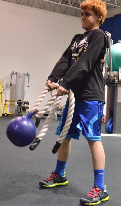 Training Technique Of The Week Kettlebell Rope Swings Win Magazine