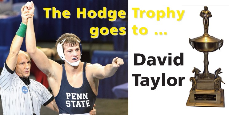 David Taylor Captures Dan Hodge Trophy Win Magazine Win Magazine