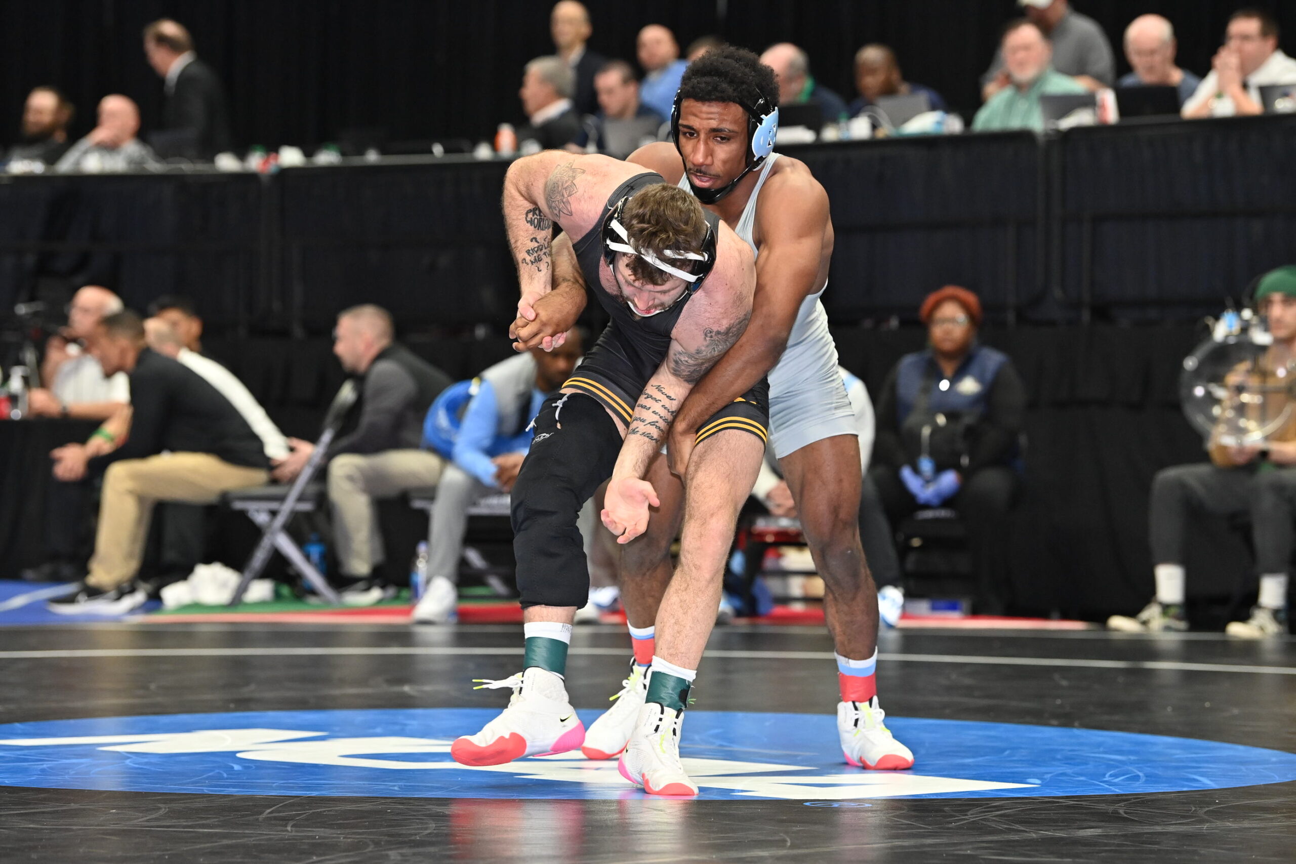 Carr & Eierman upset; Penn State leads heading into NCAA quarters - WIN ...